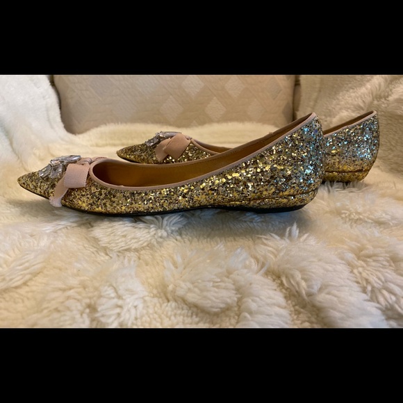 πΈ GLITTER FLAT SHOES - Picture 2 of 8